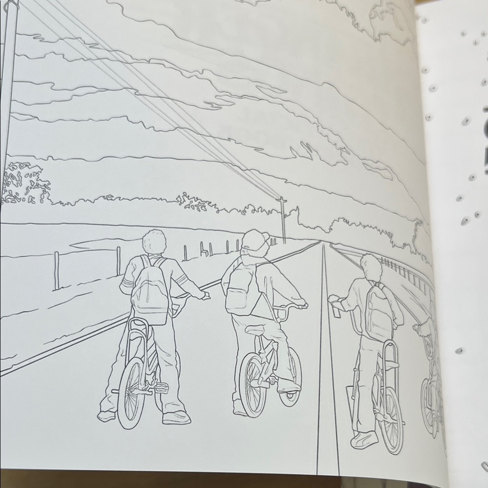 #0931+ Stranger Things Official Coloring Book - Picture 2 of 16
